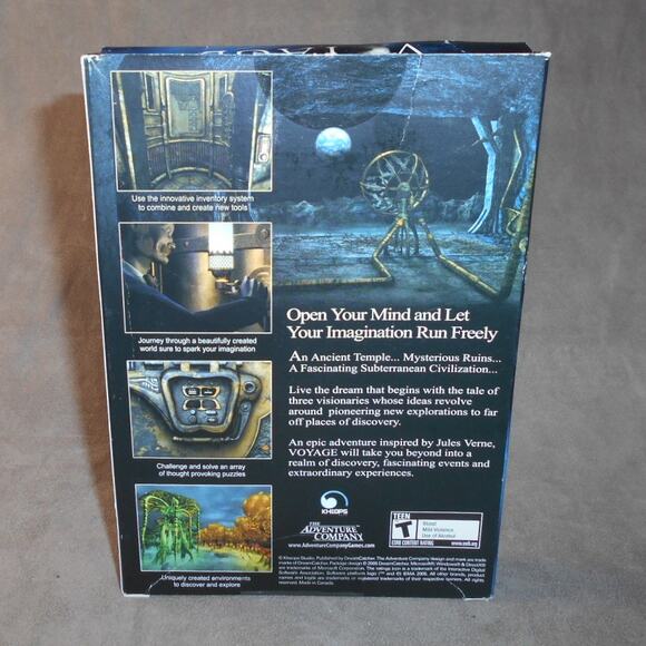 Jules Verne Voyage A Journey Beyond Reality PC CD-ROM Game 2005 - Picture 5 of 6